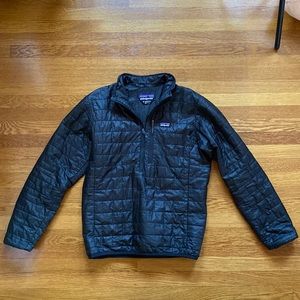 Patagonia nano puff half zip. Mens size small.